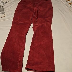 Wrangler Red Corduroy Jeans
